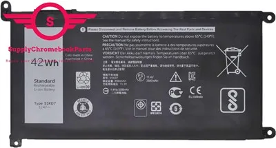 Dell 11 3180 Chromebook Battery 51KD7 0FYBXM